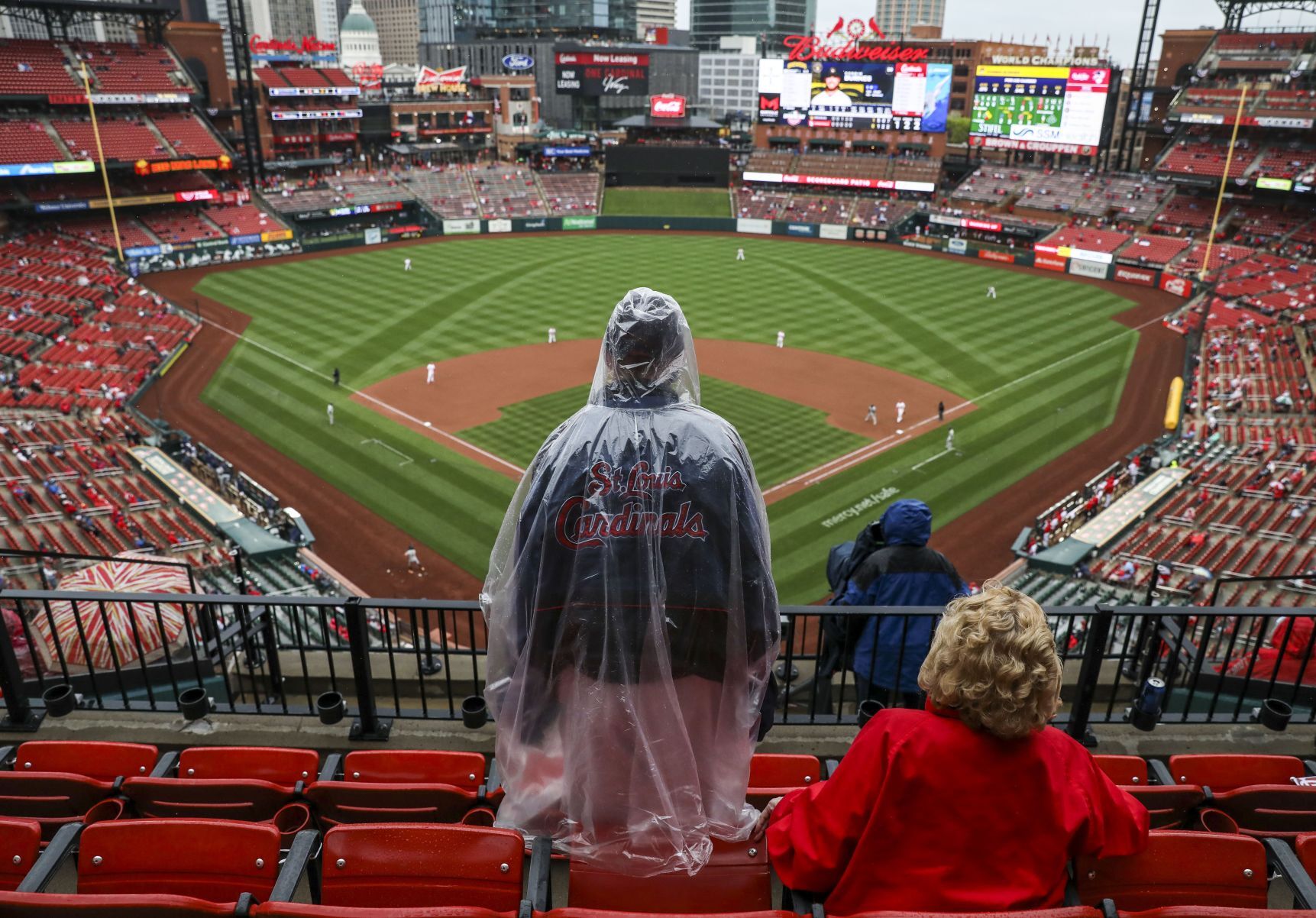 Cardinals welcome fans for 2021 home opener